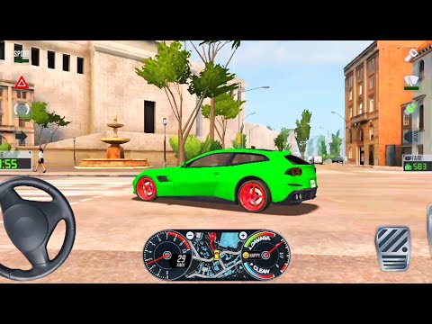 Taxi sim 2020 | Driving Ferrari GTC4 Lusso in Rome vip clients 🚖👲-City car driving games |Taxi sim