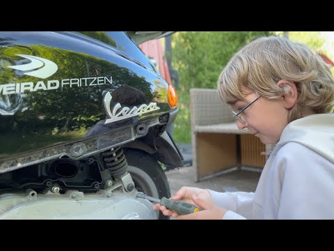 Vespa ET2-Wiederbelebung nach 4 Jahren Rumgammeln