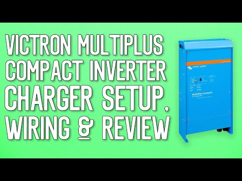 Victron MultiPlus Compact Battery Charger/Inverter INSTALL, WIRING & REVIEW