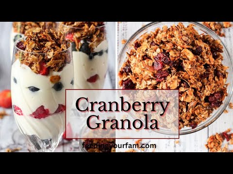 Easy Homemade Granola Recipe