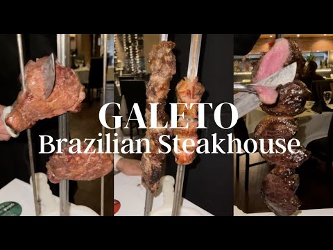 Authentic Brazilian Steakhouse Experience at Galeto - 13 Different Meats! All you can eat!