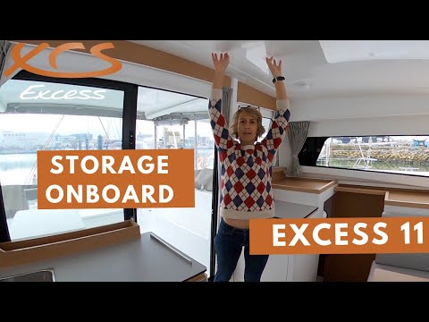 Excess 11 : is there enough storage for a round the world sailing trip ?