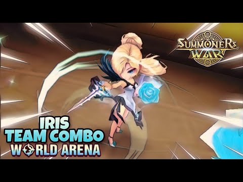 Iris Team Combo in World Arena - Summoners War