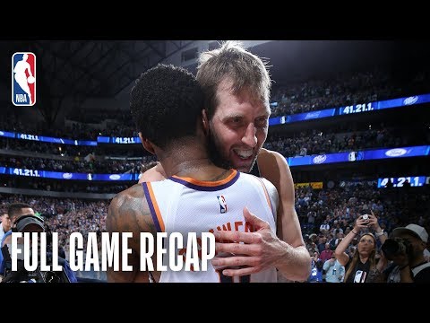 SUNS vs MAVERICKS | Dirk Nowitzki & Jamal Crawford Shine With Unreal Performances  | April 9, 2019