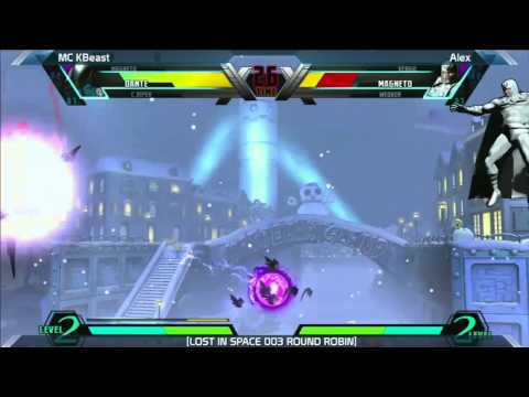 UMVC3: MC KBeast vs Alex - Round Robin - LOST IN SPACE 003