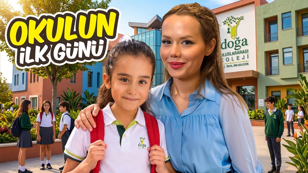 OKULUN İLK GÜNÜ VLOG !? ÖYKÜ İKİNCİ SINIFA BAŞLIYOR ! | Gamze Karta Öykü Karta