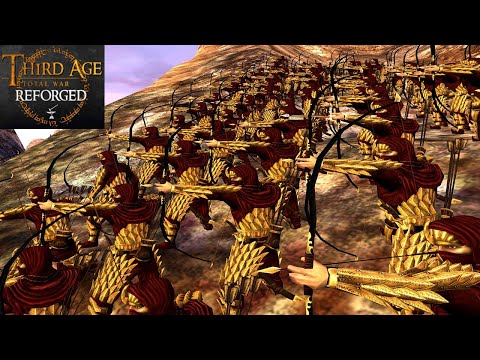 RUMBLE IN THE HITHAGLIR (Mountain Battle) - Third Age: Total War (Reforged)