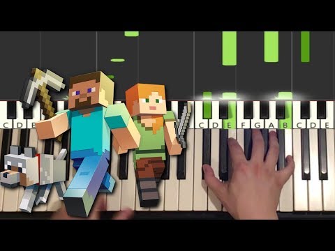 Minecraft - Dry Hands (Piano Tutorial Lesson)