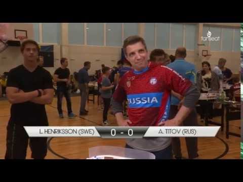 European Table Hockey Championship 2016: Lars Henriksson (SWE) - Alexey Titov (RUS)