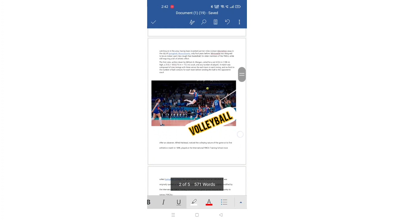 class 12th Physical Education Volleyball ball project pdf