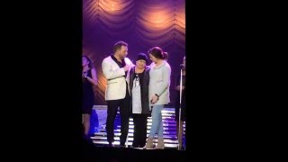 Johnny Reid "what love is all about." Serenades To Lady.  Mile One 2016