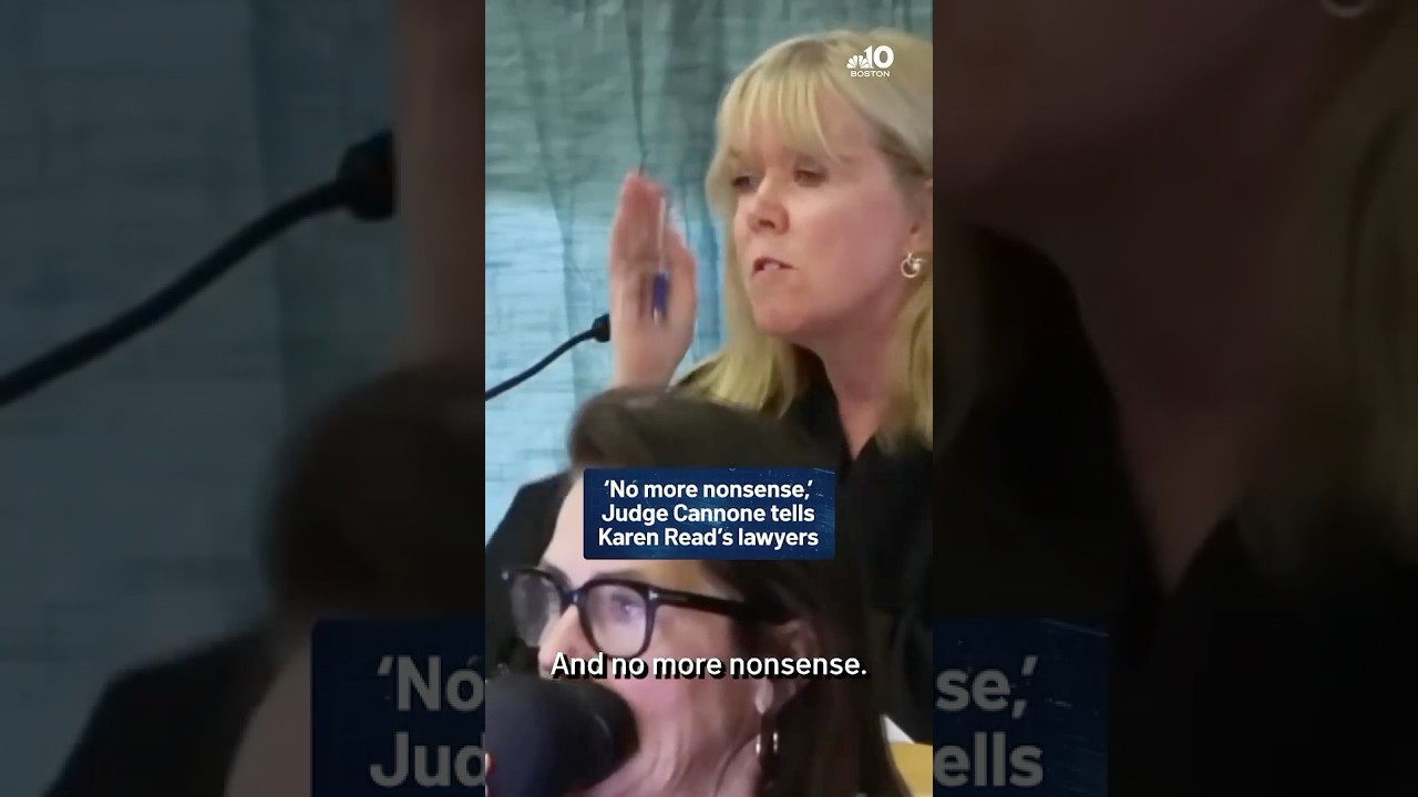 Watch the moment Judge Cannone gave Karen Read’s lawyers a win despite an “ambush.”