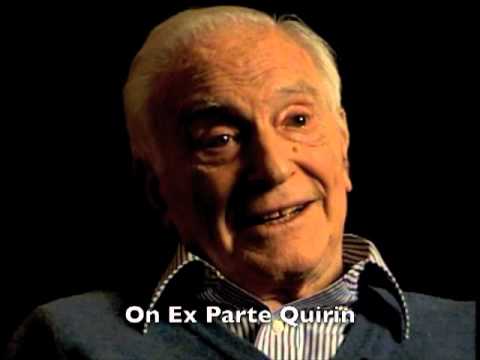 Bennett Boskey (2006) on Ex Parte Quirin