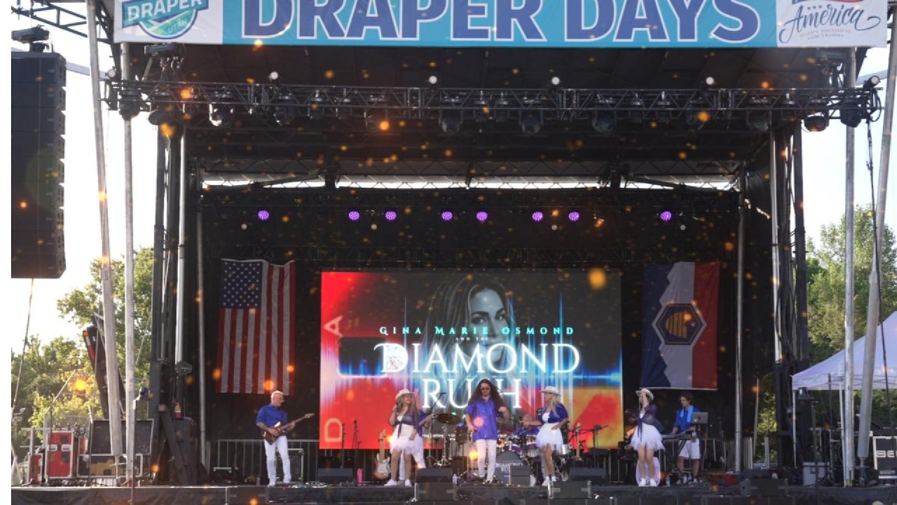 Promotional video thumbnail 2 for Gina Marie Osmond and the Diamond Rush Band