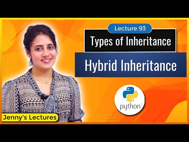 Hybrid Inheritance in Python | Python Tutorials for Beginners #lec93