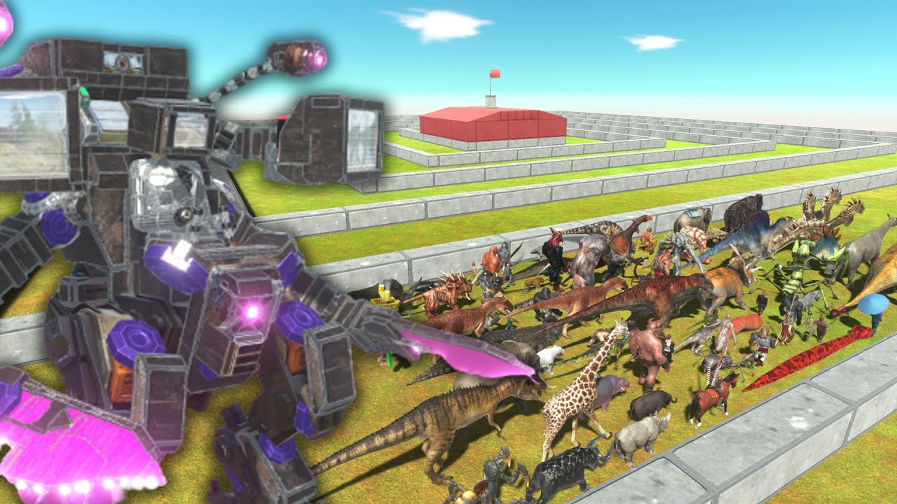 ⚡ 誰が救われるのか？ メックTVウーマン、全ユニットを狩る 【 スキビディトイレ 】 🦖 アニマルレボルトバトルシュミレーター 🦕 ARBS