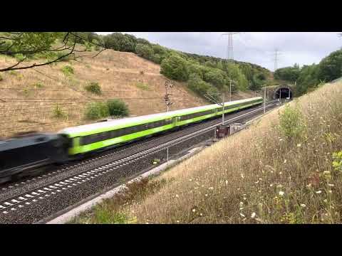 Flixtrain mit BR 182 Taurus bei Lamspringe