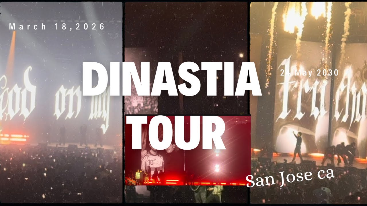 DINASTÍA TOUR VLOG 🎤🔥 | Peso Pluma & Tito Double P LIVE at SAP Center (March 18, 2026)