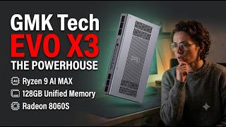GMK Tech Evo X3 Review: 128GB Unified RAM & Radeon 8060S Benchmarks