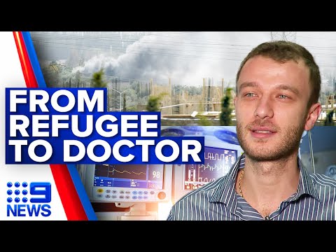 Young refugee flees Syrian war to fight on Sydney’s frontline | 9 News Australia