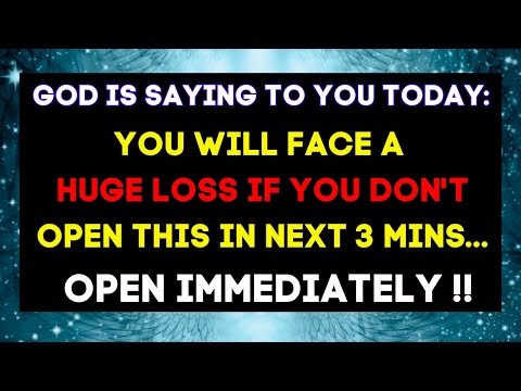 🔴 God says: You will FAIL AT EVERYTHING if you...|Gods message |God Miracles| CHOSEN ONE -LORD JESUS