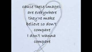 Imperfect is the new Perfect- Caitlin Crosby lyrics on screen!