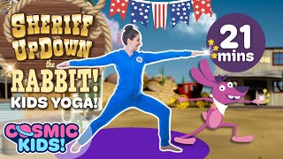 Sheriff Updown the Rabbit | A Cosmic Kids Yoga Adventure!