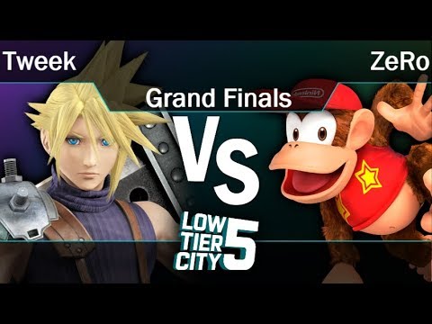 LTC 5 - P1 | Tweek (Cloud) vs TSM | ZeRo (Diddy) Grand Finals - Smash 4