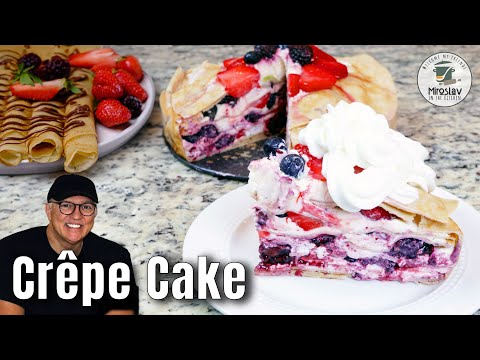 Double the Delight: Classic Crêpes and Crêpe Cake Recipes