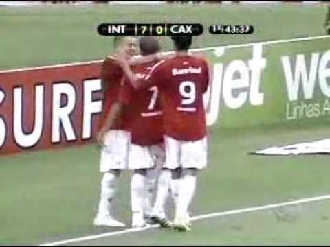Internacional 8 x 1 Caxias- Gols- RBS TV