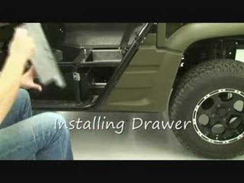 Yamaha Rhino under seat storage installation