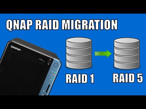 QNAP NAS - Changing RAID 1 to RAID 5