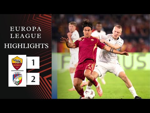 Roma - Viktoria Plzen | 1-2 | Highlights | Europa League 2025-26 | roma viktoria plzen