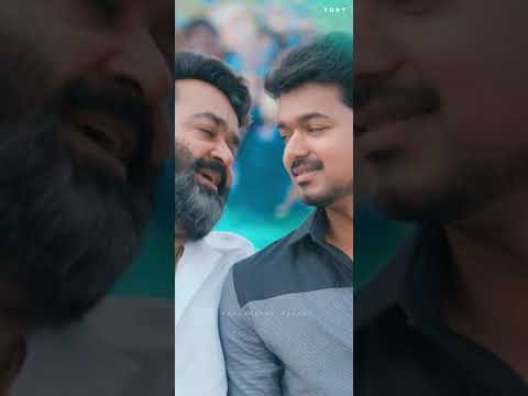 Lalettan |Vijay |whatsapp status |tamil status#lalettan#vijay#youtubeshorts#jilla#tamil#malayalam#mv