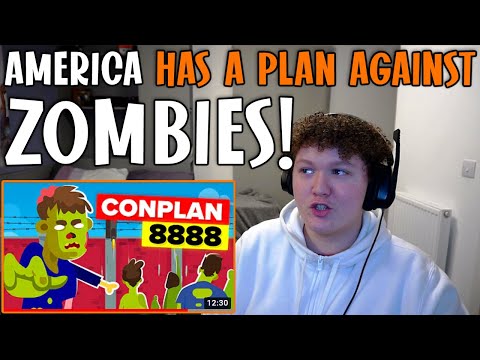 British Guy Reacts To The USA Military Actually Has A Zombie Plan! This Is It (Conplan 8888!)