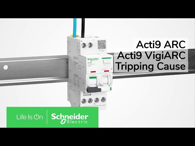 schneider electric Afdd acti 20 arc fault detection circuit br