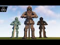 How To Build A Knight Statue Minecraft Tutorial