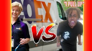 Fighting The FedEx Driver! (GRAPHIC)