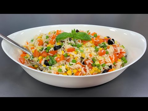 Rreze Dielli 17 Mars 2020 - Të Gatuajmë me Znj Vjollca P. 2 - Sallatë me oriz dhe perime