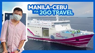 MANILA TO CEBU via MV 2GO MALIGAYA Ferry • What to Expect, How to Check In • Filipino w/ ENG Sub
