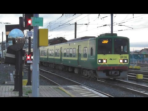 Irish Rail 8520 Class Dart Train 8636 - Connolly Station, Dublin