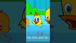Five Little Ducks | ZuZZi the Ladybug | Nursery Rhymes and Kids Music #fivelittleducks #kidssongs