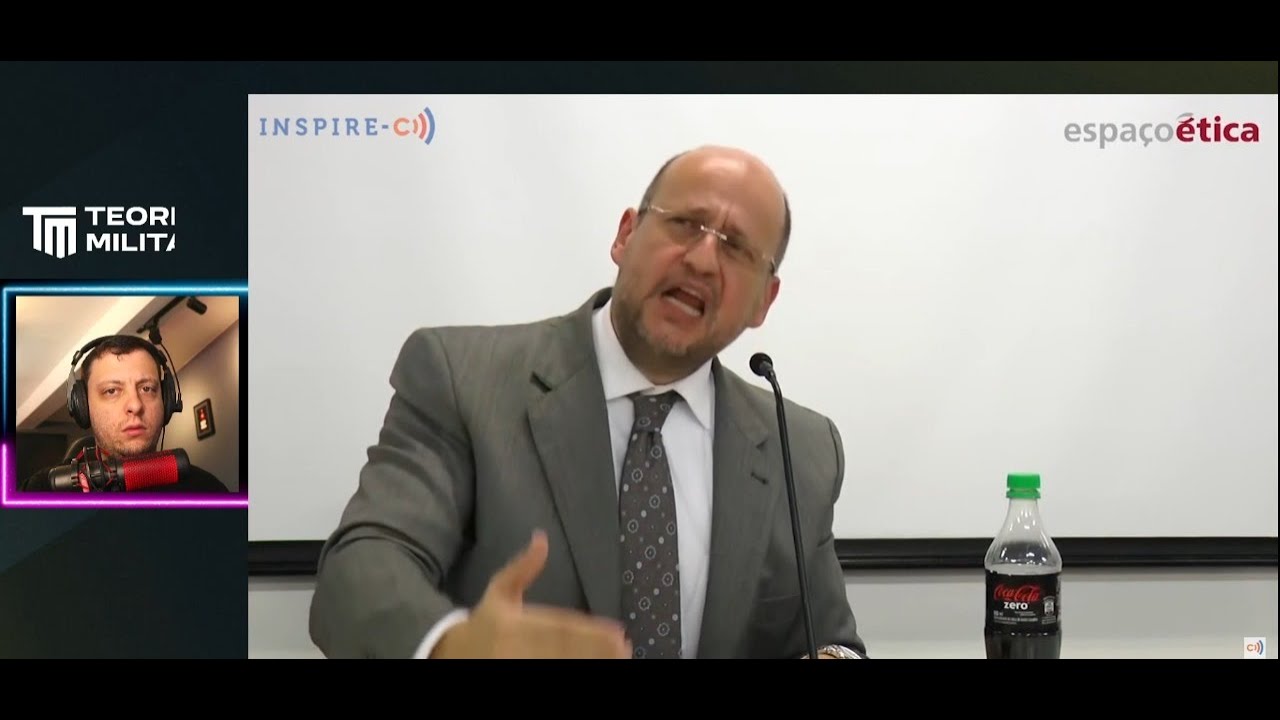 REACT MILITAR: " A PEDAGOGIA QUE SE FOD4..." VOCÊ TEM BRIO? Clóvis de Barros Filho