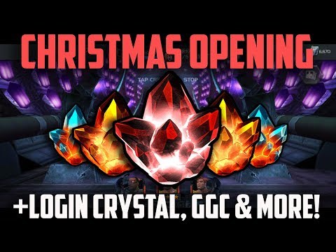 Christmas Crystal Opening - 5-Star, 4x4-Stars, Login Crystal & MORE! - Marvel Contest of Champions