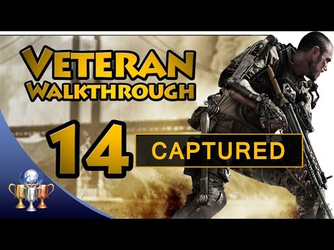 Call of Duty Advanced Warfare - Part 14 Captured - Veteran Walkthrough [60fps]