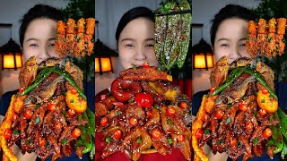 🌶️ Can You Handle This Extreme Spicy Food Feast? 🌶️🔥 Full Bowl of Flavor!