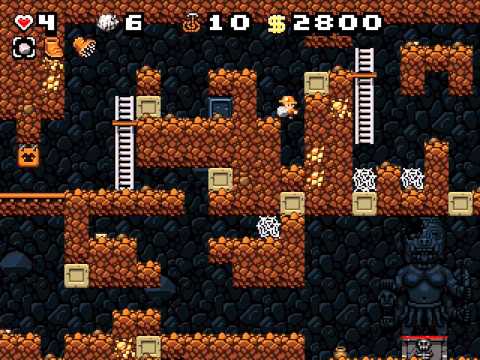 Let's Play Spelunky Classic - Episode 11 - Difficulty of Returning to Ice Caverns