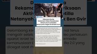 Aktivis Sumud Flotilla Dikabarkan Alami Penyiksaan saat Ditahan, Netanyahu Tegas Kecam Ben Gvir
