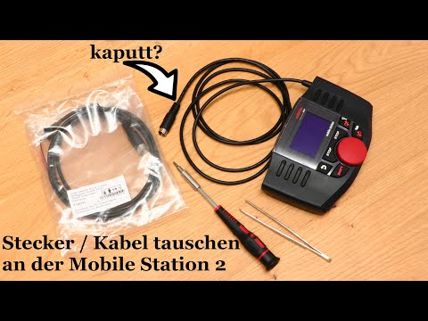 Christian's Model Railway - Basic Tutorial - Replacing Cables / Plugs on the Märklin Mobile Stati...