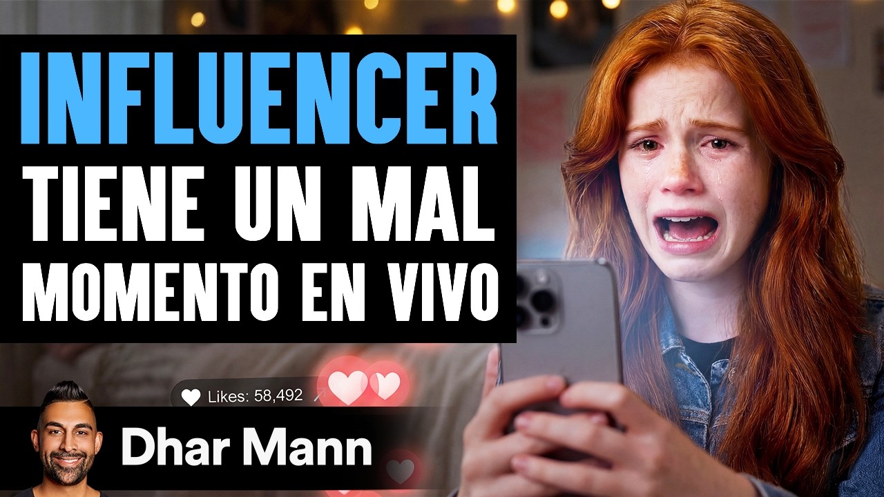 Influencer Tiene Un Mal Momento En Vivo | Dhar Mann Studios